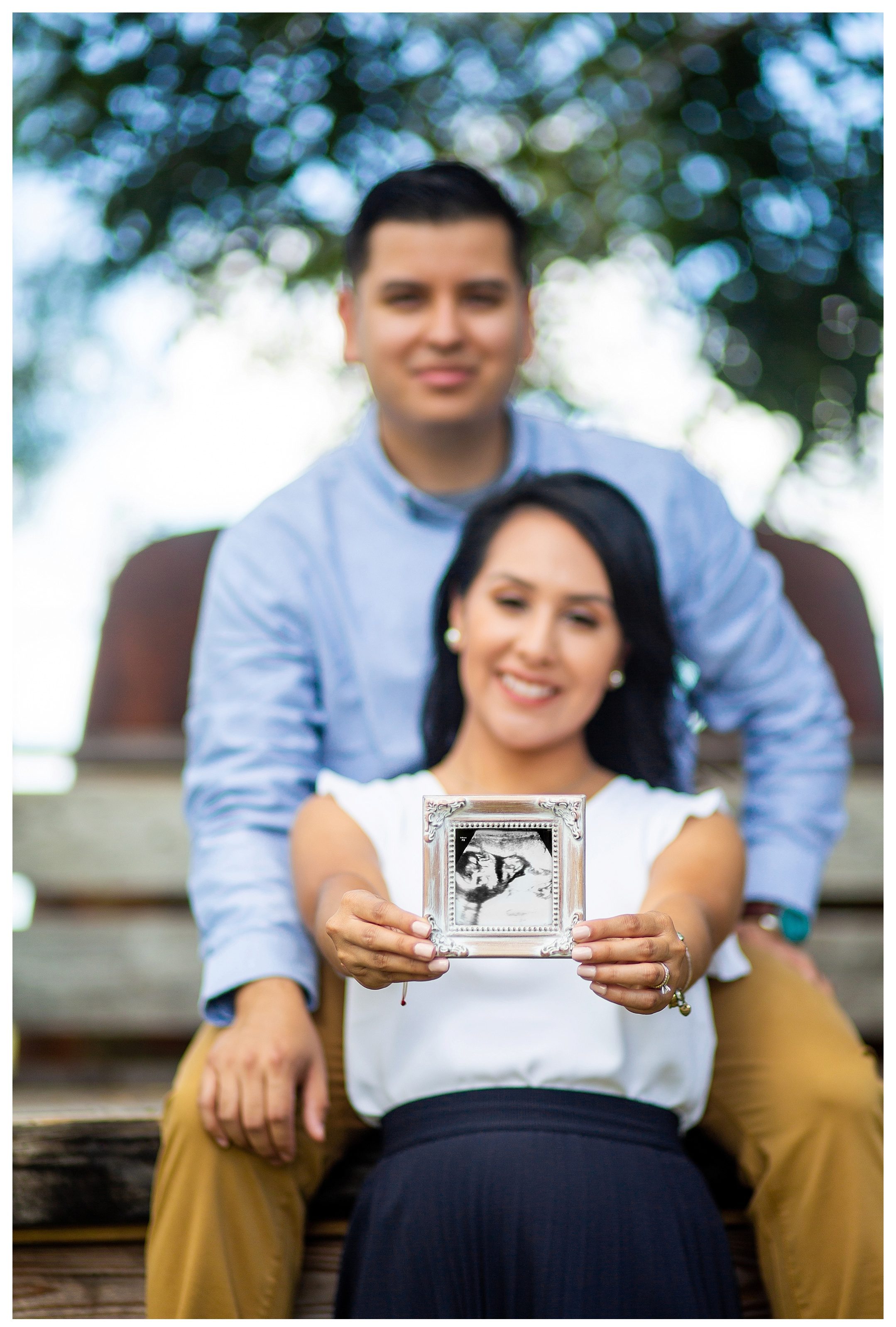 Kelley and Johnathon plus ONE! – Memory Lane Photo Spot – Bee Beautiful Studios