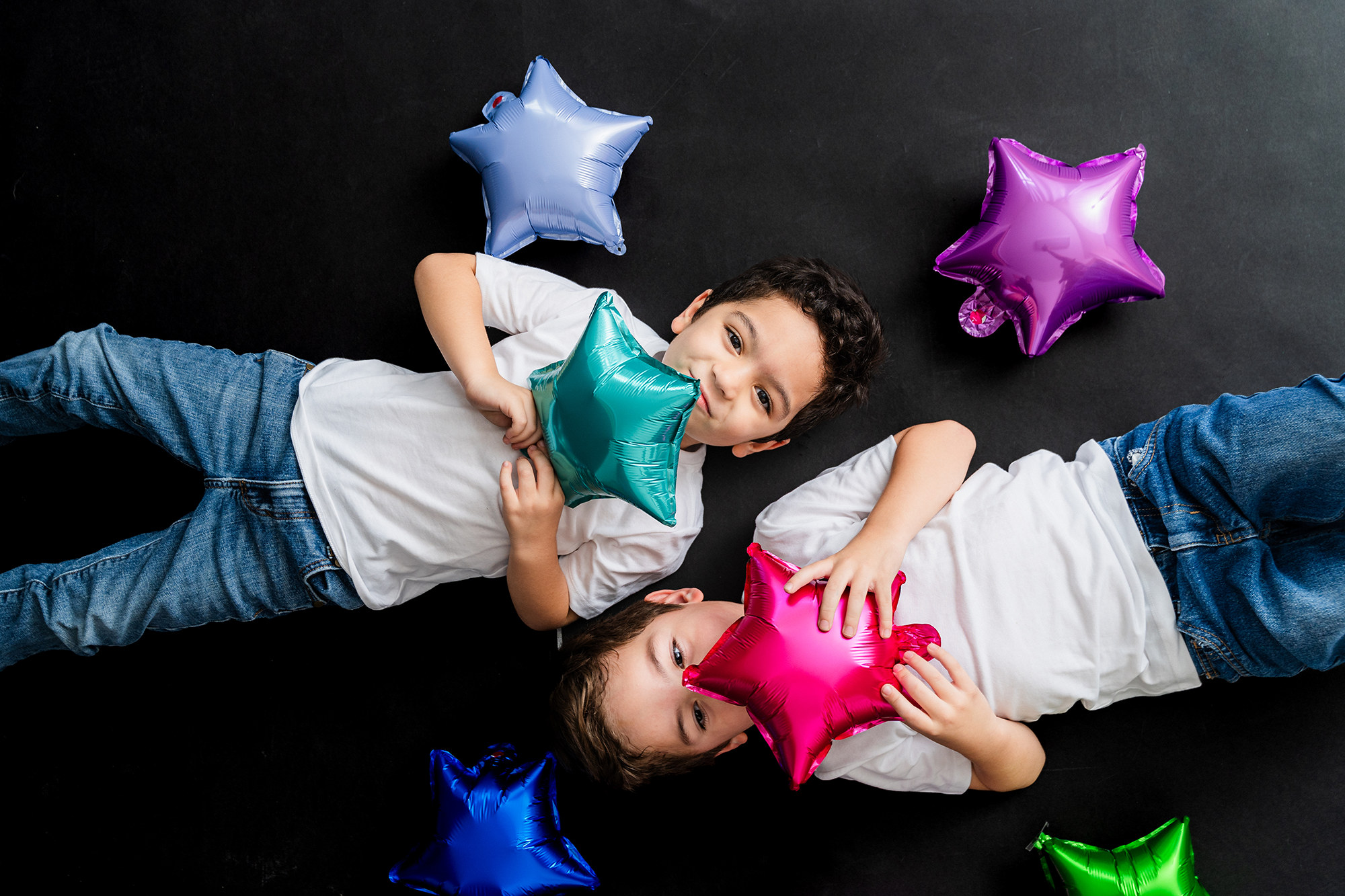 Archer Twins B-day Session – Bee Beautiful Studios – McAllen TX