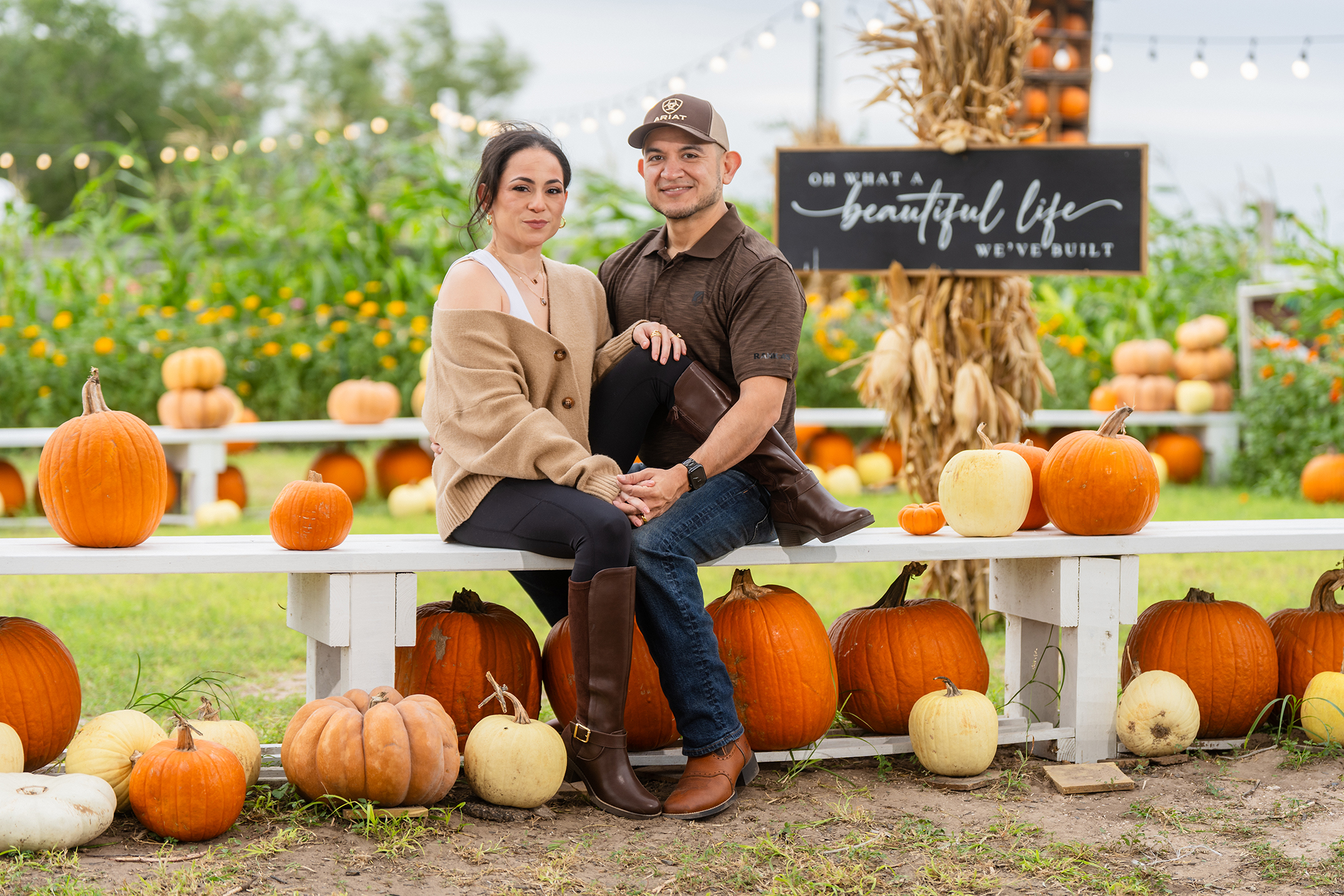 Tracie Frank Pumpkin Patch Session – Shary Road Alpaca Farm – Mission, Texas